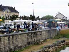 Foto puces - marché aux fleurs - marché gourmand