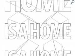 picture of Exposition Permanent Marker* #1 - Home is a home is a home