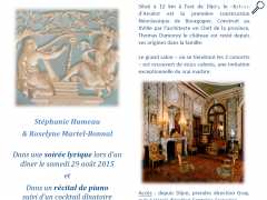 photo de Concerts dans le Grand Salon du Château d'Arcelot