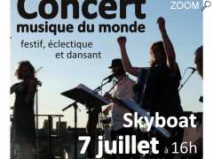 фотография de Concert Skyboat musique du monde